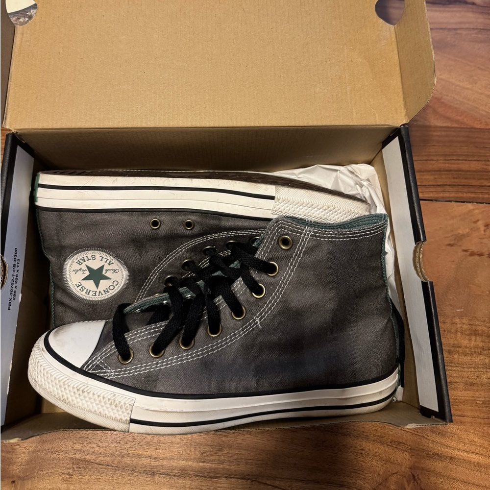 Converse High-Top Sneakers - Black and White